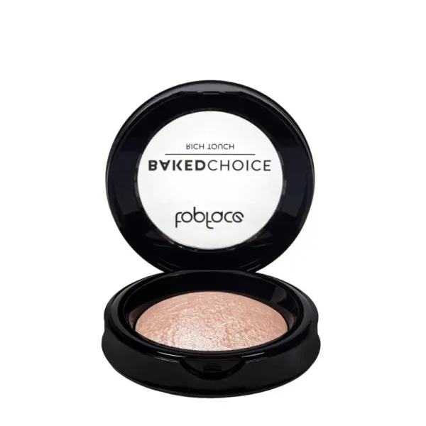 Topface - Baked highlighter "Baked Choice - Rich Touch" PT702 (6 g) - Light Beige No, 101 - היילייטר אפוי צבע בז' בהיר 101