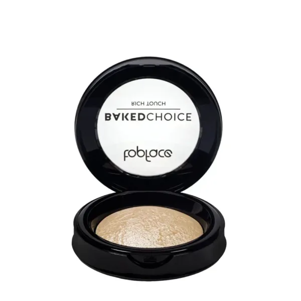 Topface - Baked highlighter "Baked Choice - Rich Touch" PT702 (6 g) - Golden No, 102 - היילייטר אפוי צבע זהוב 102