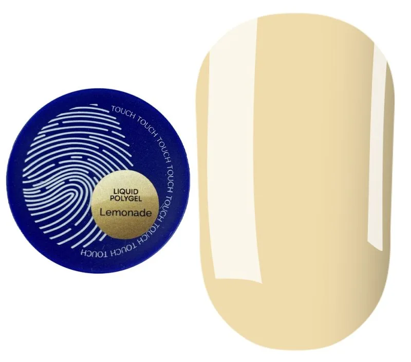 Touch - Рідкий полігель Liquid polygel, Lemonade 15ml