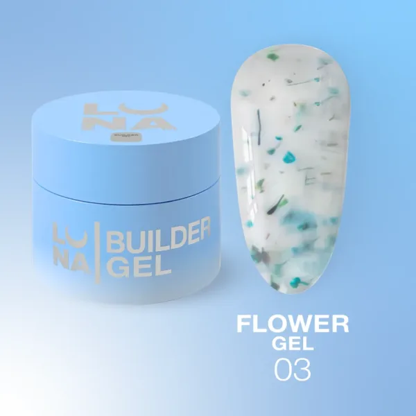 Luna Moon - Гель для нарощування Flower Gel №3