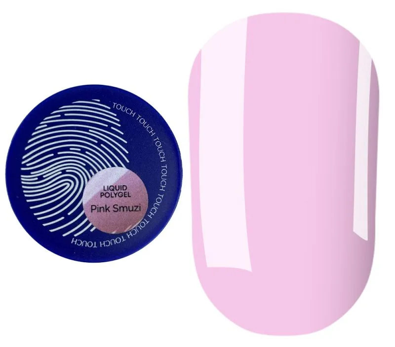 Touch - Рідкий полігель Liquid polygel, Pink smuzi 15ml