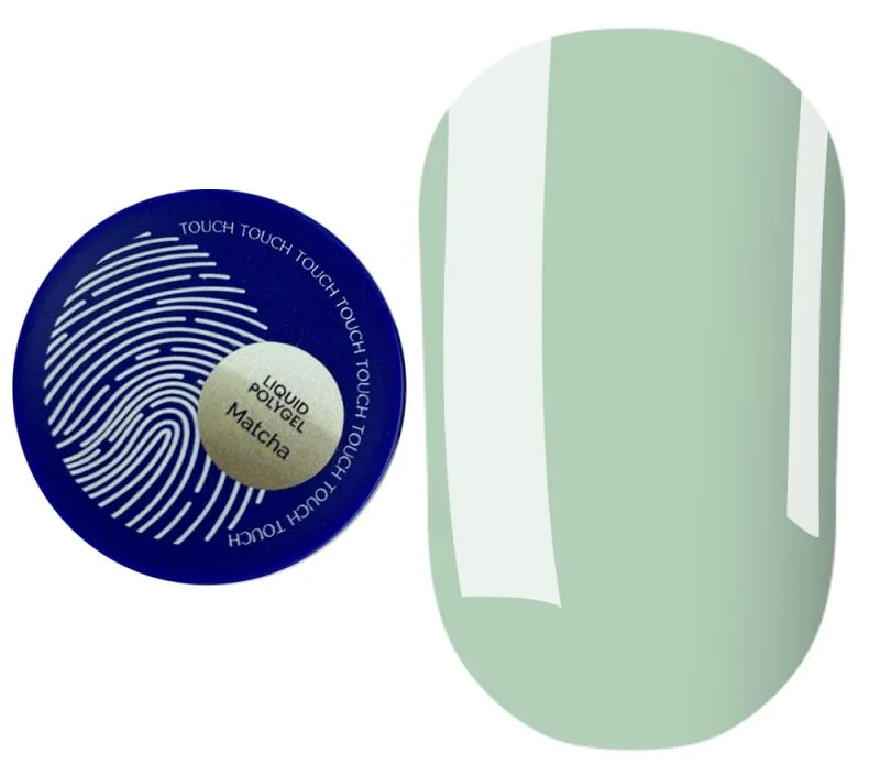 Touch - Рідкий полігель Liquid polygel, Matcha 15 мл