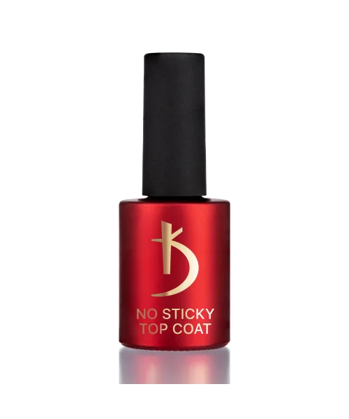 Kodi - Steel No Sticky Top Coat for Gel Polish with UV Filters 15 ml - טופ פלדה ללא נטרול 15 מל עם פילטר