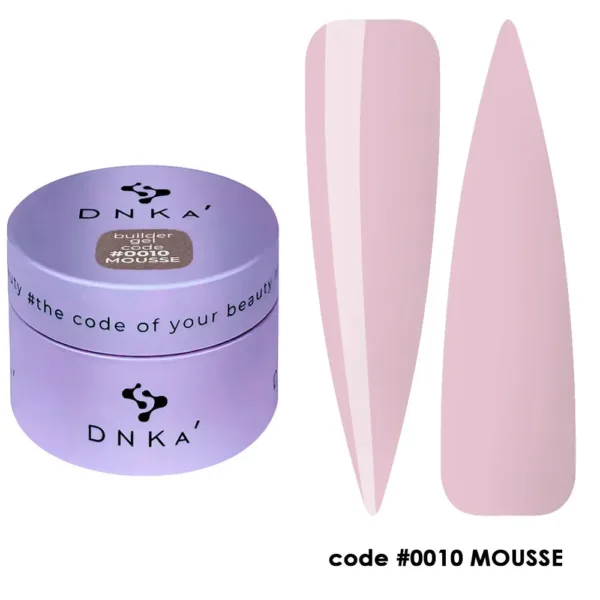DNKa' - Builder Gel MOUSSE No, 0010, 30ml - בילדר ג'ל מוס 30 מל - מס' 0010
