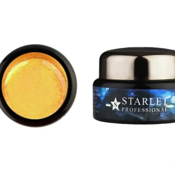 STARLET PROFESSIONAL SPIDER WEB GEL, no. 05 - 5 G GOLD - 05 - ספיידר ג'ל זהב 5 מל