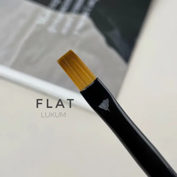 LUKUM - Gel brush FLAT - מברשת ג'ל