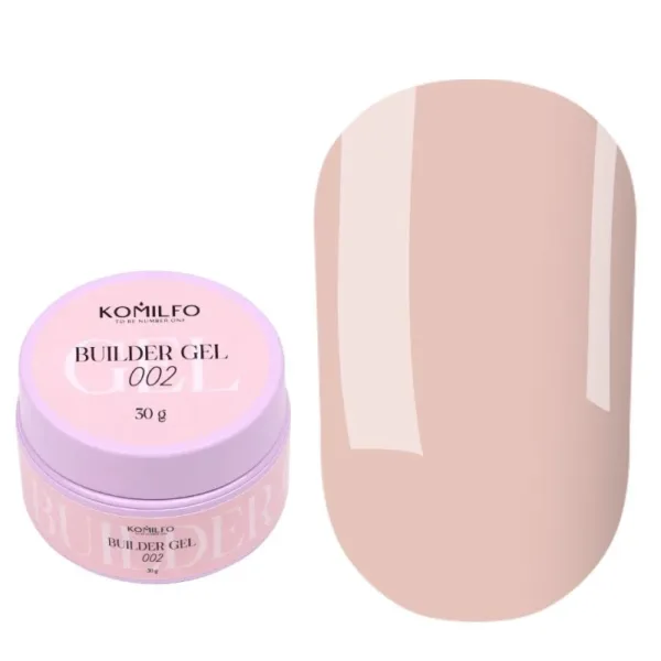 Komilfo - Builder Gel 002, 30 g - בילדר ג'ל 30 מל - מס, 002