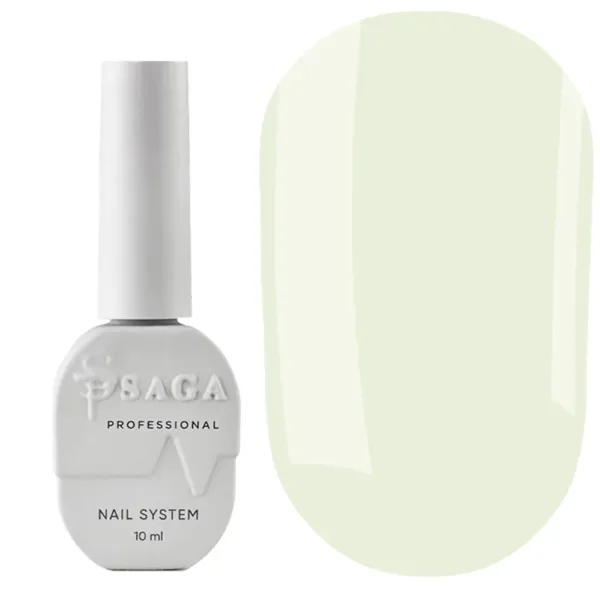 SAGA - Pastel Top No, 04, without a sticky layer, 10 ml lemon yellow - טופ צבעי פסטל, ללא נטרול 10 מל צבע צהוב לימון - מס, 04