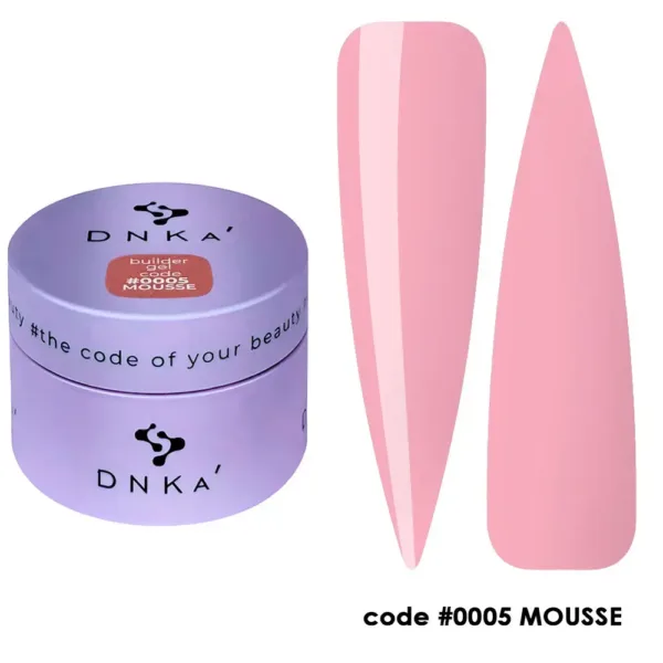 DNKa' - Builder Gel MOUSSE No, 0005, 30ml - בילדר ג'ל מוס 30 מל - מס' 0005