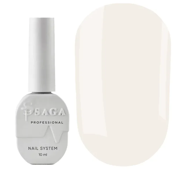 SAGA - Pastel Top No, 05, without a sticky layer, 10 ml light beige - טופ צבעי פסטל, ללא נטרול 10 מל צבע בז' בהיר - מס, 05