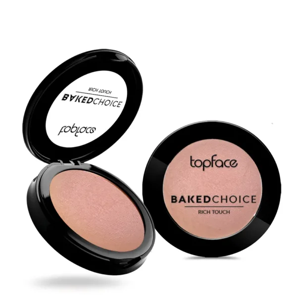 Topface - Baked blush "Baked Choice - Rich Touch" PT703 (5 g) - Sweet Touch No, 05 - סומק אפוי צבע מגע מתוק 05