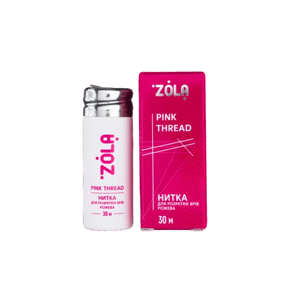 ZOLA - Thread for marking 30 m pink - חוט לסימון גבות 30 מ' צבע ורוד