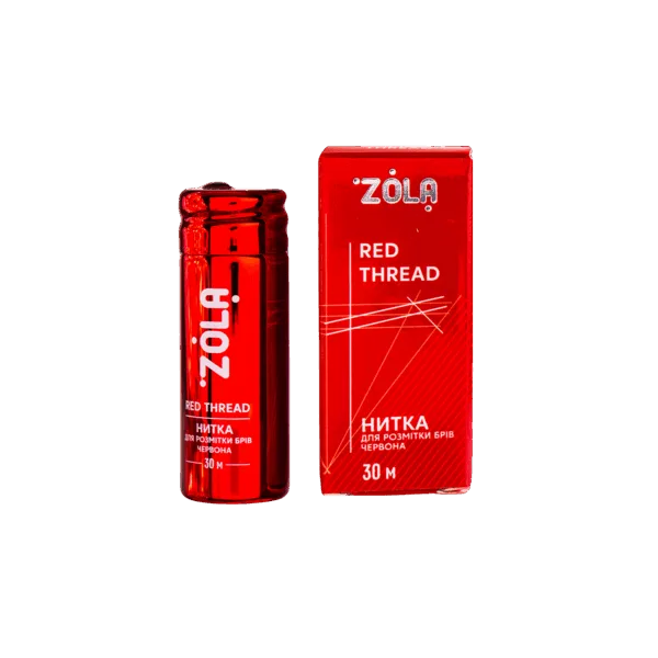 ZOLA - Thread for marking 30 m red - חוט לסימון גבות 30 מ' צבע אדום