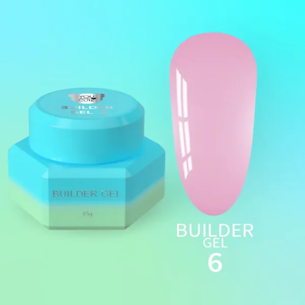 You Are Cute - Builder Gel No. 6 15 ml Гель для нарощування