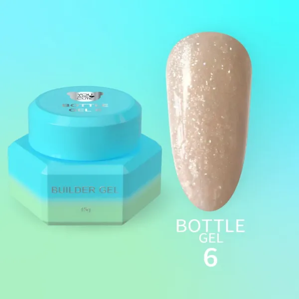 You Are Cute - Рідкий Гель Bottle Gel No. 6, 15ml