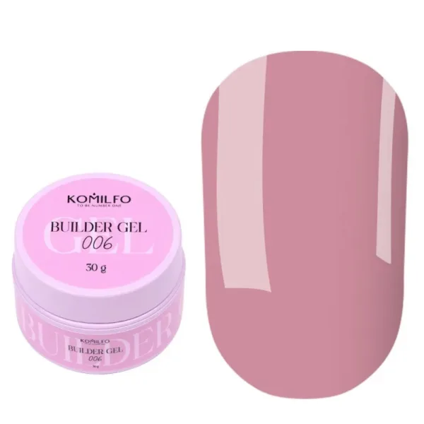 Komilfo - Builder Gel 006, 30 g - בילדר ג'ל 30 מל - מס, 006