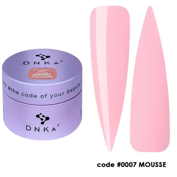 DNKa' - Builder Gel MOUSSE No, 0007, 30ml - בילדר ג'ל מוס 30 מל - מס' 0007