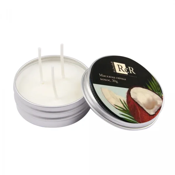 Richcolor  - Coconut massage candle, 30 g