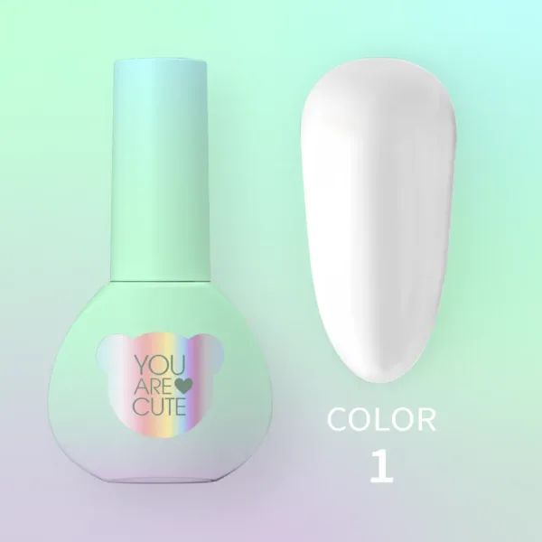 YOU ARE CUTE - Гель-лак 5ml Color white No. 1