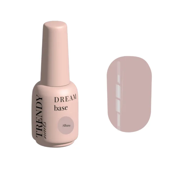 TRENDY - Dream Base Allure, 15 ml, HEMA/TPO free - בייס דרים 15 מל - קסם