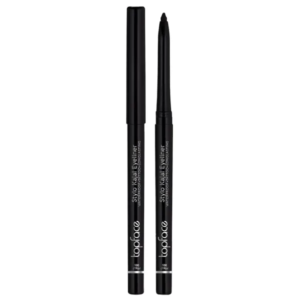 Topface - "Stylo Kajal Eyeliner" (0.32 g) No, 001 BLACK - אייליינר סטיילו קאג'אל צבע שחור - מס, 001