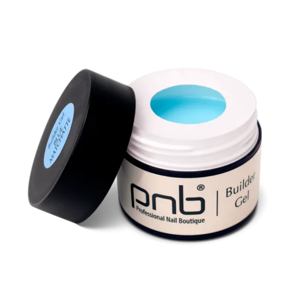PNB - Builder Gel, Matcha Latte Blue, 15 ml, - בילדר ג'ל מאצ'ה לאטה 15 מל צבע - כחול