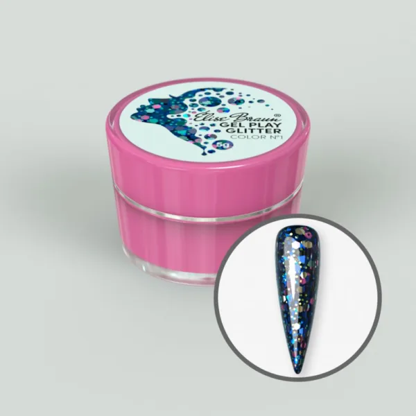 ELISE BRAUN - GEL PLAY GLITTER - ג'ל פליי גליטר - 01