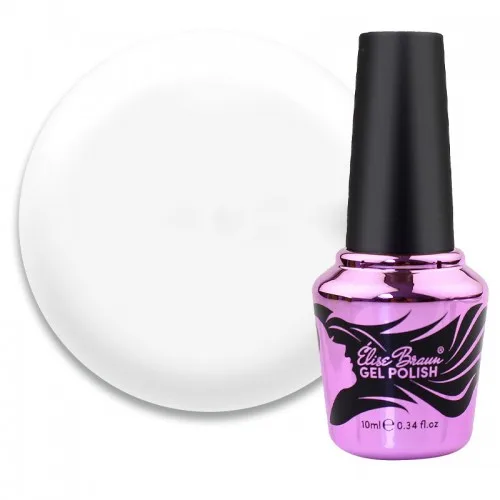 ELISE BRAUN - MILKY TOP NO STIKI 10 ML - טופ חלבי. ללא נטרול 10 מל