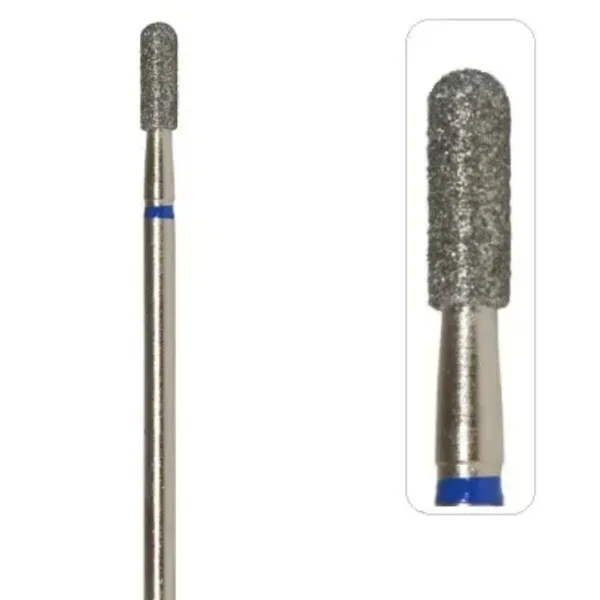 Nozzle diamond 141.524.031 Cylinder rounded 3.1 mm blue Mill - זרבובית יהלום צילינדר מעוגל 3.1 מ"מ כחול מיל