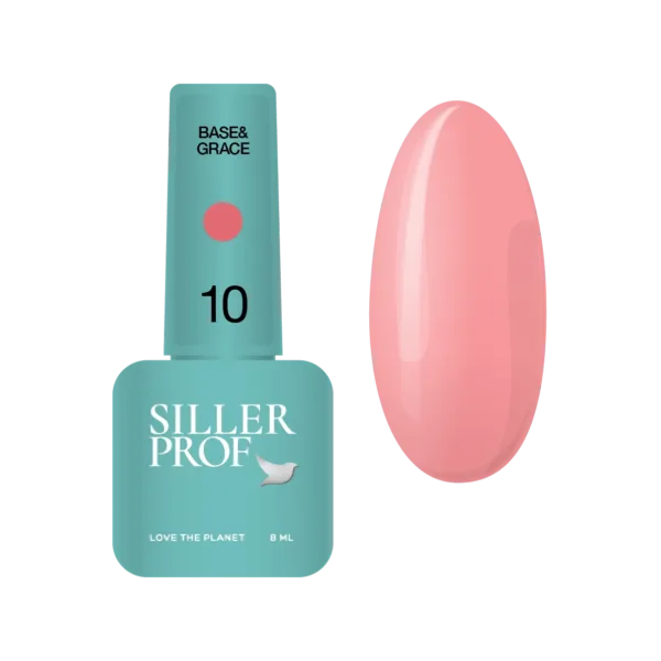 Siller - Base Grace 8 ml, No. 10, - בייס גרייס 8 מל - מס, 10