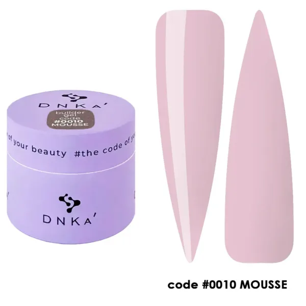 DNKa' - Builder Gel MOUSSE No, 0010, 15ml - בילדר ג'ל מוס 15 מל - מס' 0010