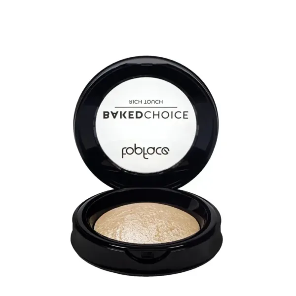 Topface - Baked highlighter "Baked Choice - Rich Touch" PT702 (6 g) - Golden No, 102 - היילייטר אפוי צבע זהוב 102