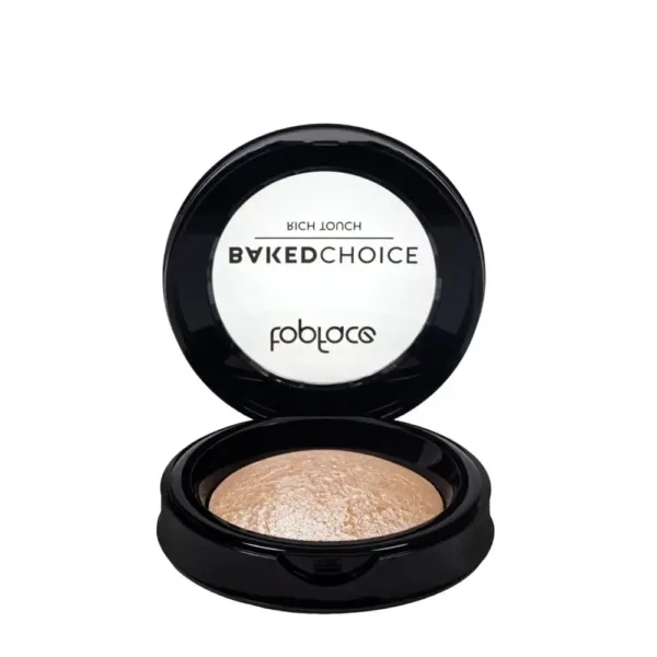 Topface - Baked highlighter "Baked Choice - Rich Touch" PT702 (6 g) - Beige No, 104 - היילייטר אפוי צבע בז' 104