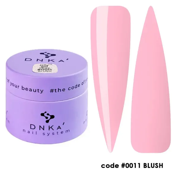 DNKa - Gelly Gel #0011 Blush 15 ml - ג'ל בנייה ג'לי ג'ל 15 מל - סומק 0011