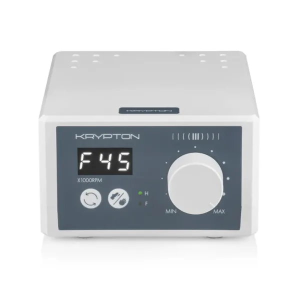 KRYPTON - III XPS-450 100 W and 45,000 RPM nail file for manicure and pedicure - מכונת שיוף KRYPTON III XPS-450 עבור 100 וואט. ו-45,000 סל"ד. למניקור ופדיקור