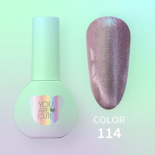 YOU ARE CUTE - Гель-лак "cat aye" 5ml Color No. 114
