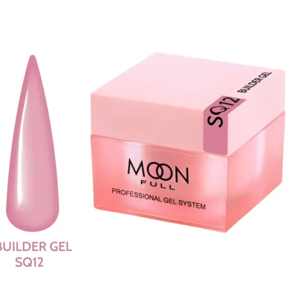 Moon Full - Builder Gel 30ml, HEMA/TPO FREE, № SQ12 - בילדר ג'ל 30 מל - מס, SQ12