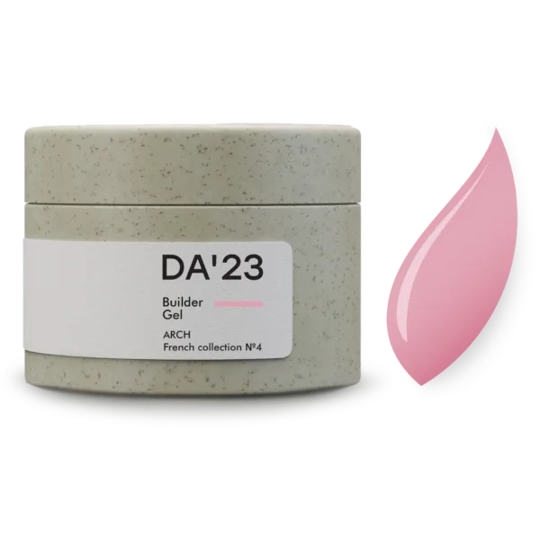 DA'23 - Builder Gel 'ARCH' French collection No. 4, 30 ml, - בילדר ג'ל חזק במיוחד 30 מל צבע פרנץ' 04