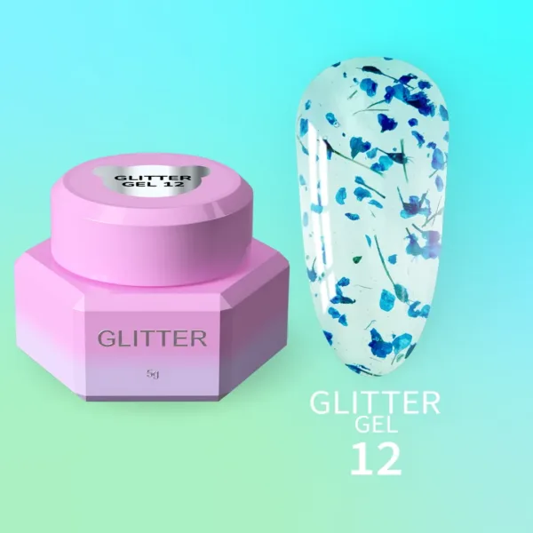 You Are Cute - Блискітки для нігтів flowers No. 12 5ml