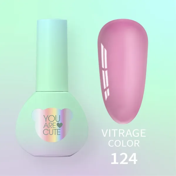 YOU ARE CUTE - Вітражний гель-лак 5ml Color No. 124
