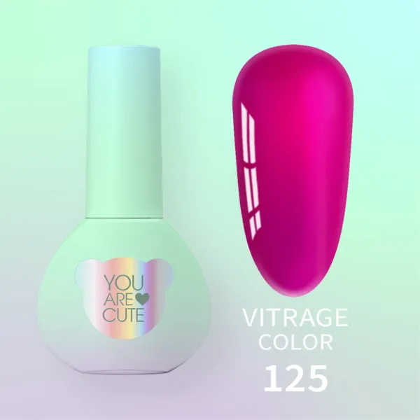 YOU ARE CUTE - Вітражний гель-лак 5ml Color No. 125