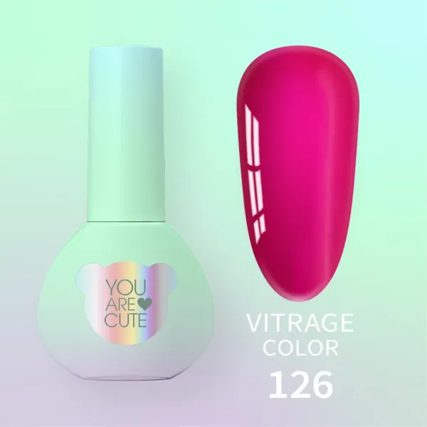 YOU ARE CUTE - Вітражний гель-лак 5ml Color No. 126