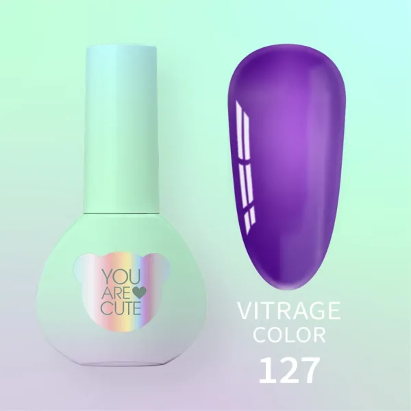 YOU ARE CUTE - Вітражний гель-лак 5ml Color No. 127