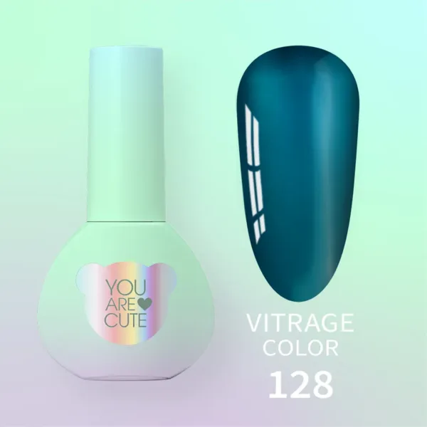YOU ARE CUTE - Вітражний гель-лак 5ml Color No. 128