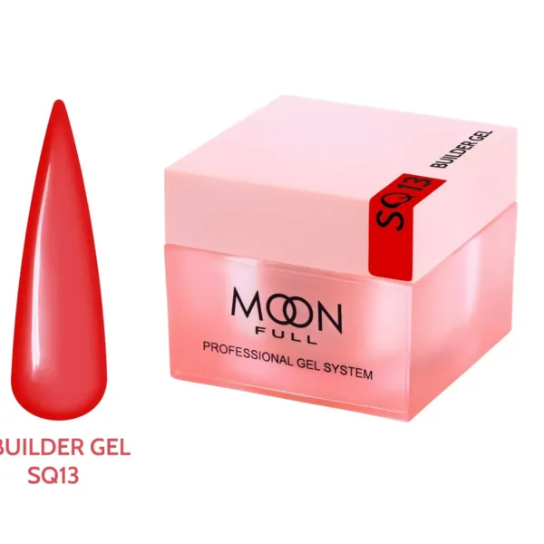 Moon Full - Builder Gel 30ml, HEMA/TPO FREE, № SQ13 - בילדר ג'ל 30 מל - מס, SQ13