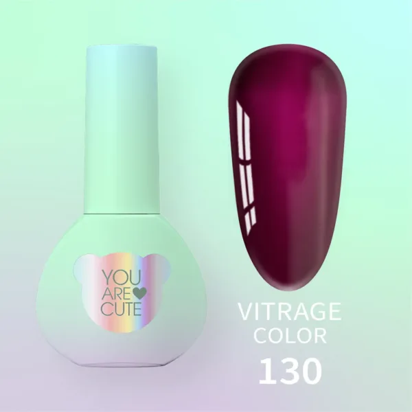 YOU ARE CUTE - Вітражний гель-лак 5ml Color No. 130