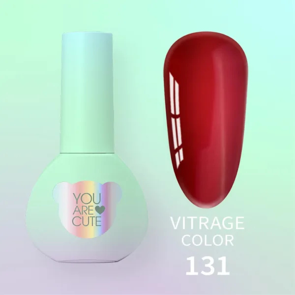 YOU ARE CUTE - Вітражний гель-лак 5ml Color No. 131