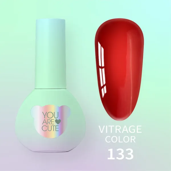 YOU ARE CUTE - Вітражний гель-лак 5ml Color No. 133