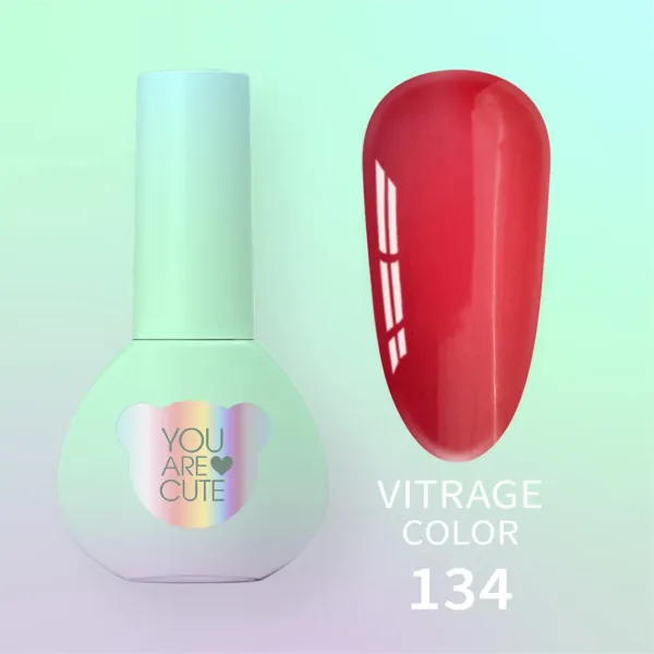 YOU ARE CUTE - Вітражний гель-лак 5ml Color No. 134