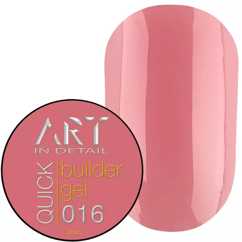 ART - QUICK Builder Gel 30 ML No, 016 Гель для нарощування